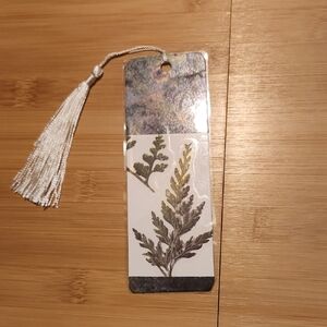 Botanical Bookmark with Tassel